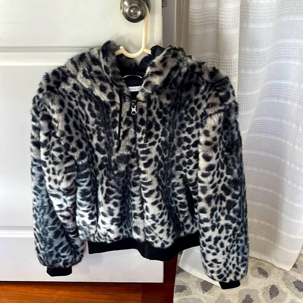 Faux fur ladies jacket